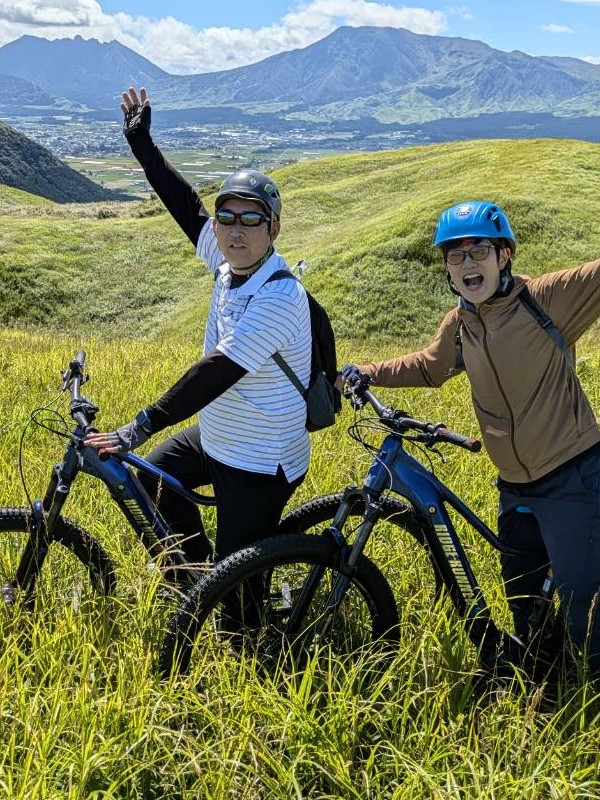 アドベンチャーサイクル「カルデラ草原ライド・フル」1